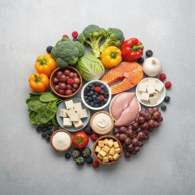 Healthy food choices for nerve healing