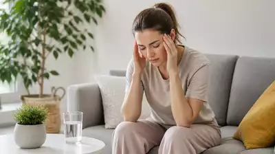 Lifestyle image of a person managing vestibular migraine symptoms