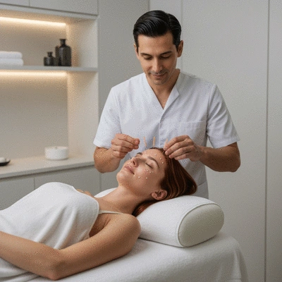 Augenakupunktur Therapieansatz