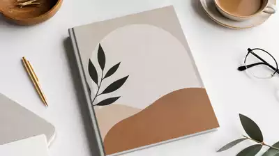 Digital guide or eBook mockup