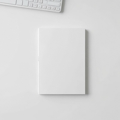 Digital guide or eBook mockup