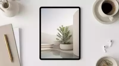 Digital guide or eBook mockup