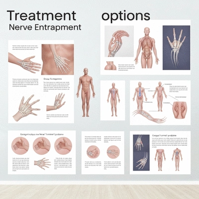 Image showing treatment options for nerve entrapment