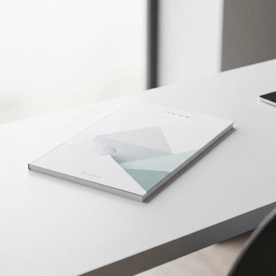 Digital guide or eBook mockup