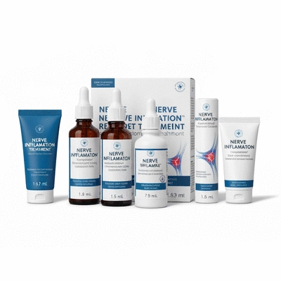 Produktfotografie zur Behandlung von Nervenentzündungen
