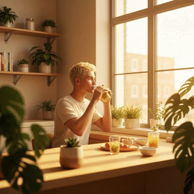 Lifestyle Bild zur Unterstützung der Nervengesundheit