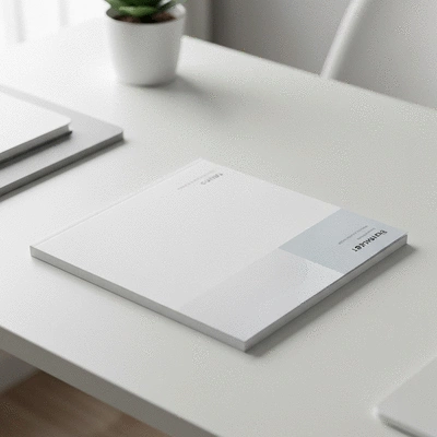 Digital guide or eBook mockup